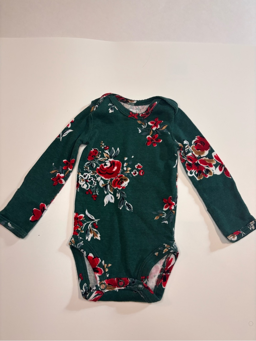 Carters Floral Baby One-Piece